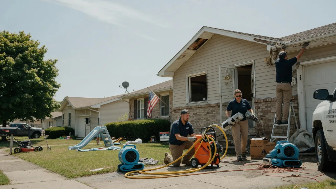 Water Damage Restoration in Hubertus, WI near me